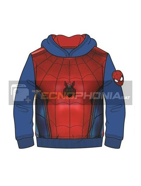 Sudadera Spider-man azul - roja 4 años