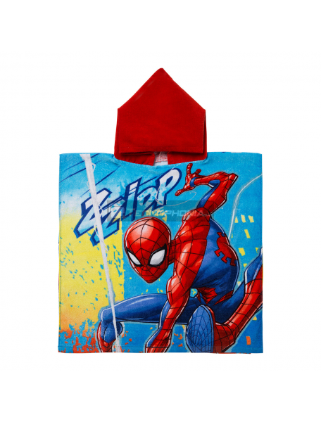 Poncho con capucha Spider-man - Zzipp