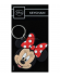 Llavero de goma Minnie