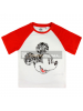 Camiseta Mickey Disney premium roja - blanca 3 años