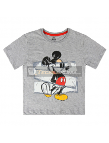 Camiseta Mickey Disney premium gris 4-5 años