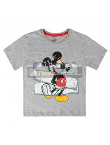 Camiseta Mickey Disney premium gris 5-6 años
