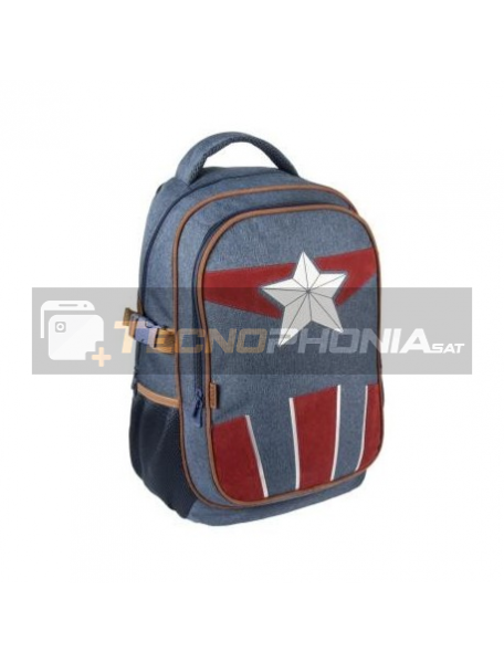 Mochila Capitán América Marvel 47x31x24