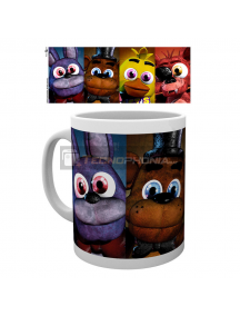 Taza cerámica 300ml Five Nights at Freddys - Faces