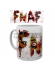 Taza cerámica 300ml Five Nights at Freddys - Letters