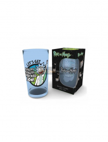 Vaso de cristal 500ml Rick and Morty - Riggity