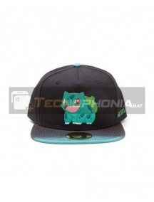 Gorra Pokémon - Bulbasaur negra