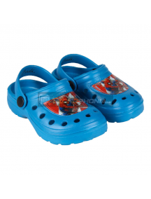 Zuecos infantil Spider-man azul Talla 24 - 25