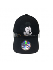 Gorra Diseño Mickey Negra