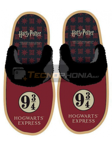 Zapatilla con suela adulto de Harry Potter Talla 40 - 41