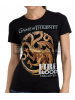 Camiseta adulto chica Juego De Tronos 'Targaryen' Talla M