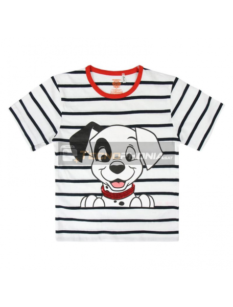 Camiseta algodón premium de Clasicos Disney 101 Dalmatas Talla 5 - 6