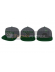 Gorra Harry Potter - Slythering gris - verde 54cm