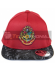 Gorra Harry Potter - Hogwarts burdeos - negro estampado 56cm