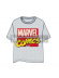 Camiseta adulto manga corta Marvel Comics gris Talla L