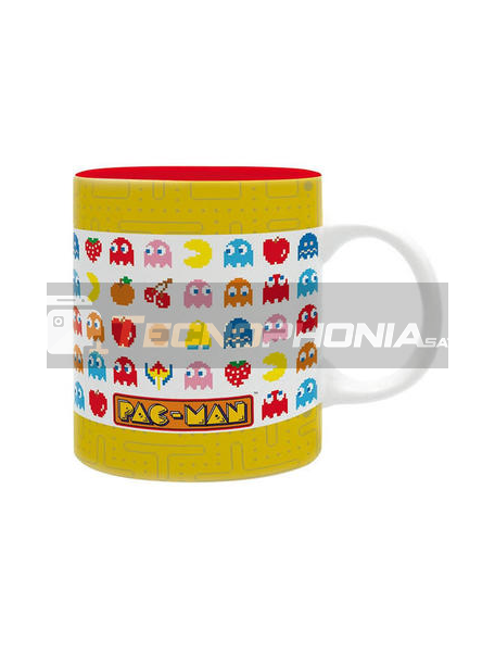 Taza Pac Man Pixel Ghosts