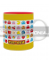 Taza Pac Man Pixel Ghosts