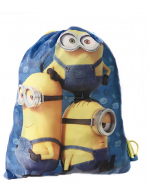 Saco Mochila Minions 39x29cm 088926