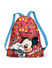 Saco mochila Mickey 33x27cm
