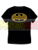 Camiseta adulto manga corta Batman - Logo negra - amarilla Talla S