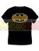 Camiseta adulto manga corta Batman - Logo negra - amarilla Talla M