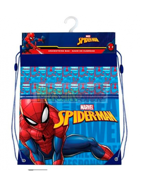 Saco mochila Spider-man 42cm