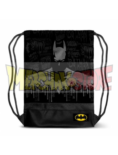 Saco Mochila Batman - Gothan 48x35x1cm