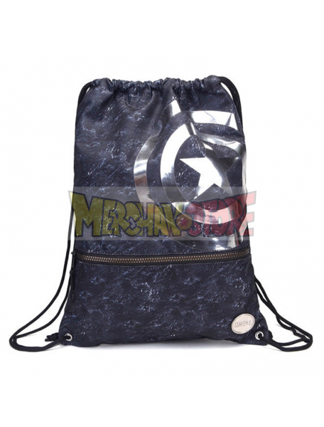 Saco mochila Capitán América Chrome Marvel 44cm