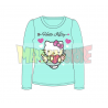 Camiseta niña manga larga Hello Kitty - Angel corazón turquesa 8 años 128cm