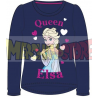 Camiseta niña manga larga Frozen - Elsa Queen azul marino 9 años 134cm