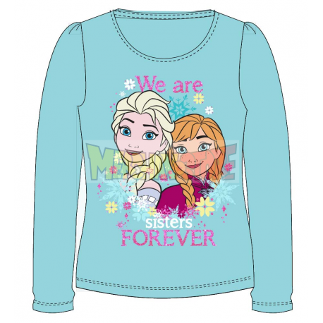 Camiseta manga larga niña Frozen - We are sisters forever 9 años 134cm