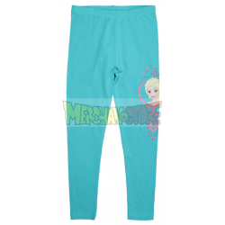 Legging Frozen - Elsa turquesa 8 años 128cm