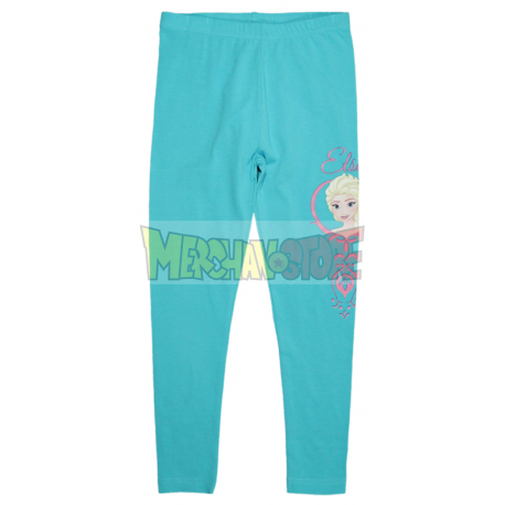 Legging Frozen - Elsa turquesa 8 años 128cm