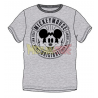 Camiseta adulto manga corta Mickey Mouse gris Talla S