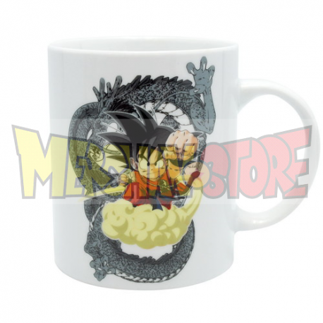 Taza cerámica Dragon Ball - Goky & Shenron 330Ml