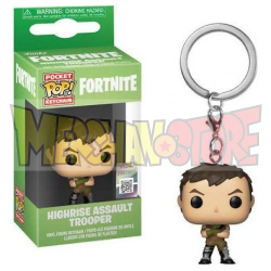 Llavero Funko Pocket POP! Fortnite HIGHRISE ASSAULT TROOPER