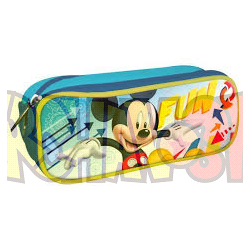 Estuche portatodo Mickey Mouse - Fun doble cremallera