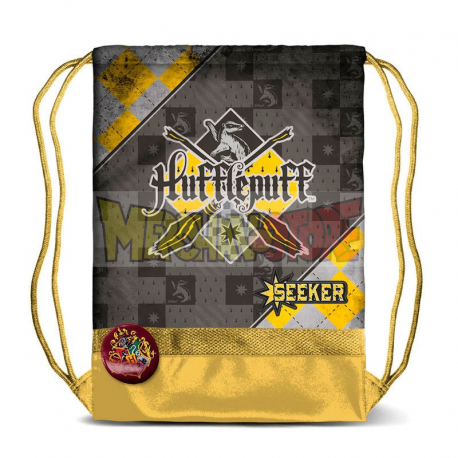 Saco Harry Potter - Quidditch Hufflepuff 47x34x1cm