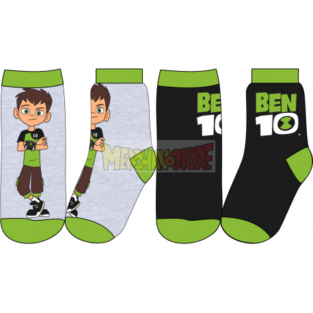 Pack de 2 calcetines niño Ben 10 Talla 31-34