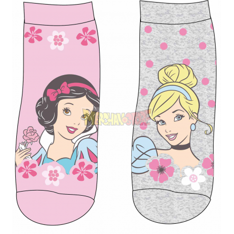 Pack de 2 calcetines Princesas Disney Talla 27-30