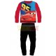 Pijama polar manga larga niño Disney - Cars rojo - negro 2 años 92cm