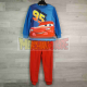 Pijama polar manga larga niño Disney - Cars azul - rojo 3 años 98cm