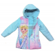 Abrigo niña Frozen Talla 5 - 110cm celeste