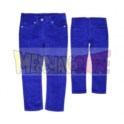 Pantalón de pana niña azul 2 años 92cm - 3 años 98cm