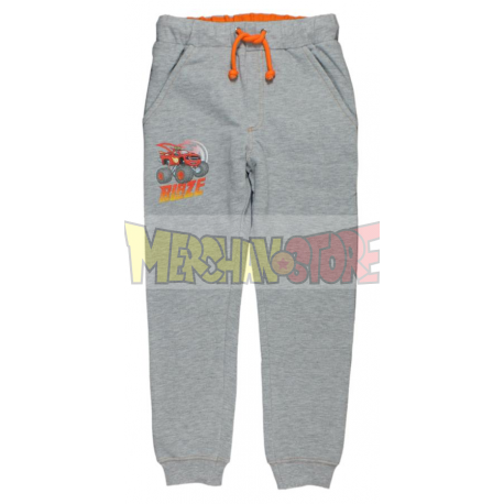 Pantalon chandal niño Blaze y los Monster Machines gris 4 años 104cm