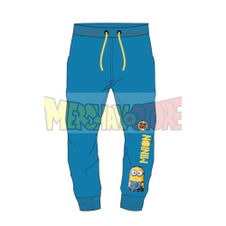 Pantalon chandal niño Minions azul 5 años 110cm