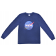 Camiseta niño manga larga Nasa azul 13 años 158cm