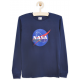 Camiseta niño manga larga Nasa azul 13 años 158cm