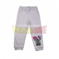 Pantalón de chándal niña Furby gris 8 años 128cm