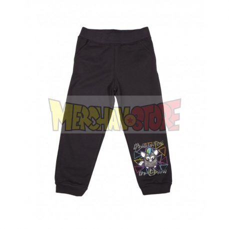 Pantalón de chándal niña Furby negro 8 años 128cm